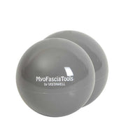 Myo Fascial Tool Ball 9 cm, gray - medium 2 pieces