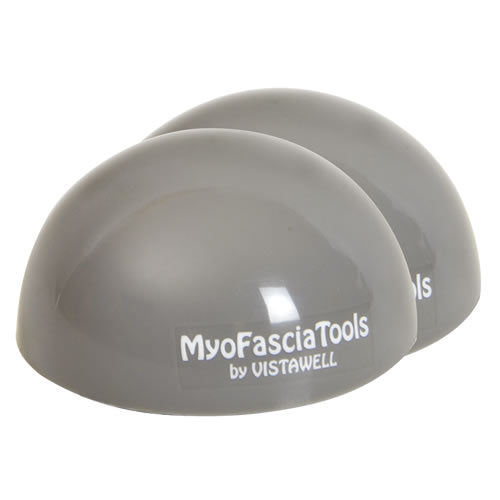 Myo Fascial Tool Dome 8 cm, grey - medium 2er
